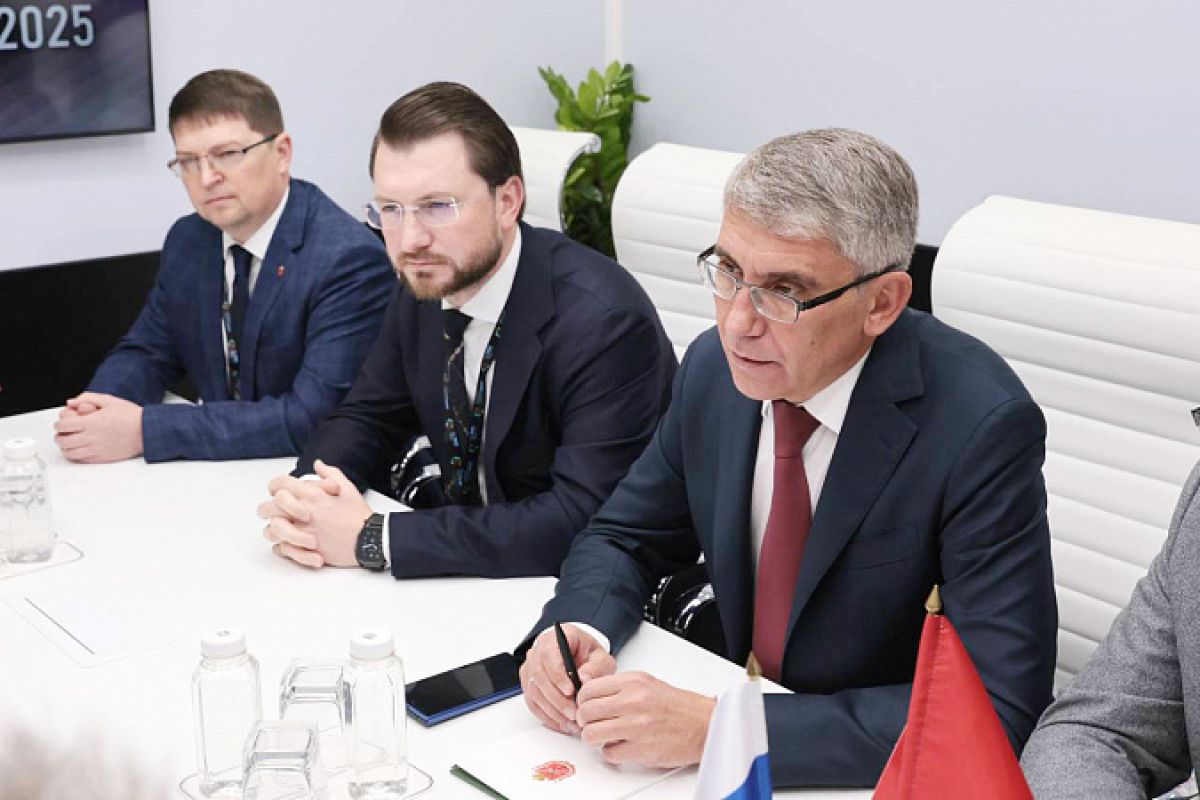 «ИННОПРОМ. Беларусь»: Дмитрий Миляев встретился с Дмитрием Пантусом «ИННОПРОМ. Беларусь»: Дмитрий Миляев встретился с Дмитрием Пантусом