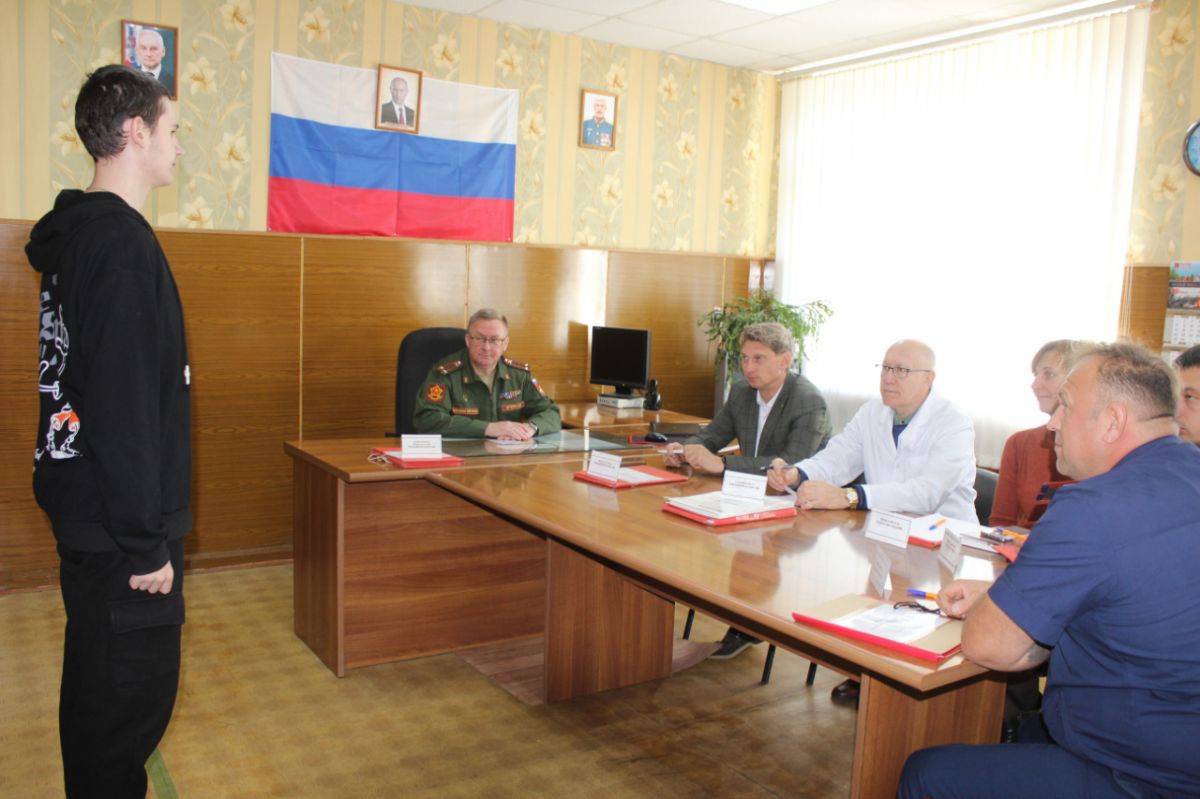 Осенний призыв в Заокском районе