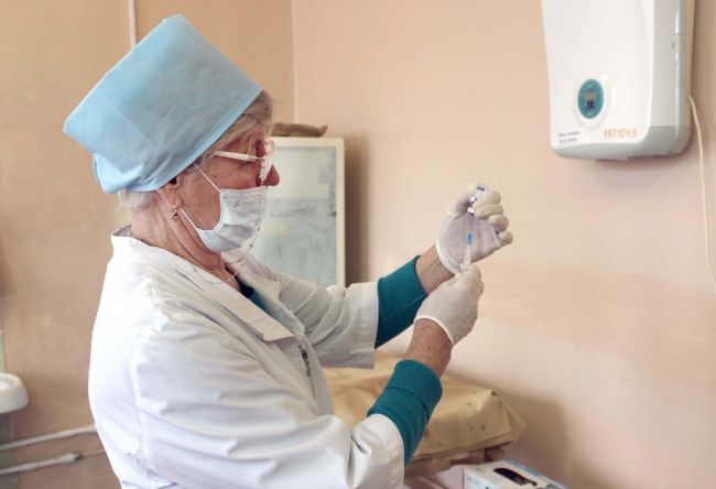 В Чернском районе проходит прививочная кампания от гриппа