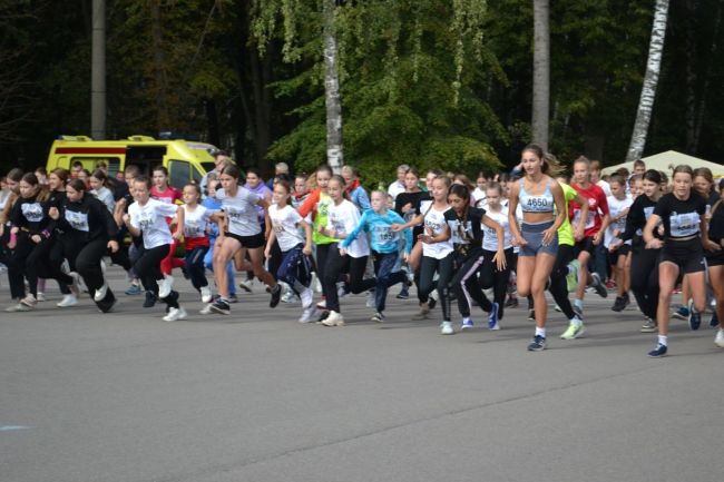 Чернские легкоатлеты приняли участие во всероссийском дне бега