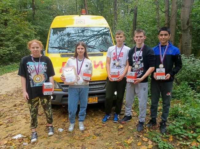 Долматовские школьники заняли первое место в областных соревнованиях по туризму