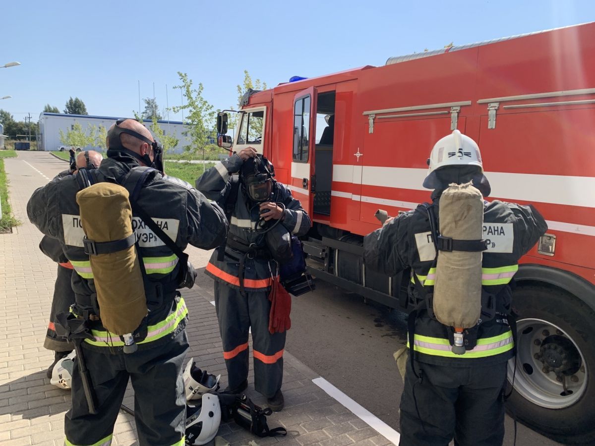 Пожар в Узловой полностью ликвидирован