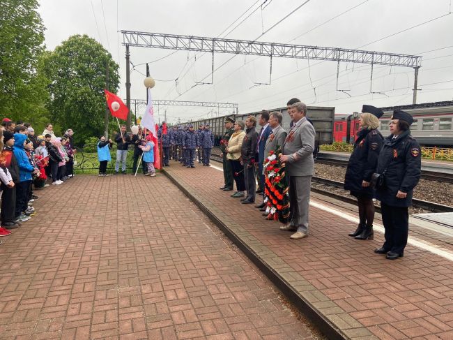 В Чернском районе по местам боевой славы прошел «Поезд Памяти»