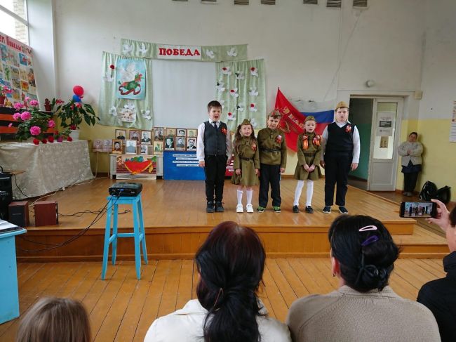 В школах Чернского района прошли мероприятия к Дню Победы