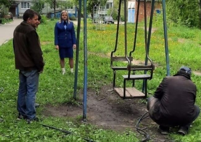 Во исполнение требований прокуратуры демонтированы элементы детских игровых площадок, представляющие опасность Во исполнение требований прокуратуры демонтированы элементы детских игровых площадок, представляющие опасность