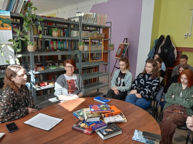 В Черни состоялось заседание книжного клуба «Book-кафе»
