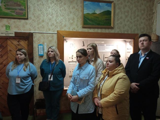В Чернском музее побывали участники регионального этапа Всероссийского конкурса «Учитель года»
