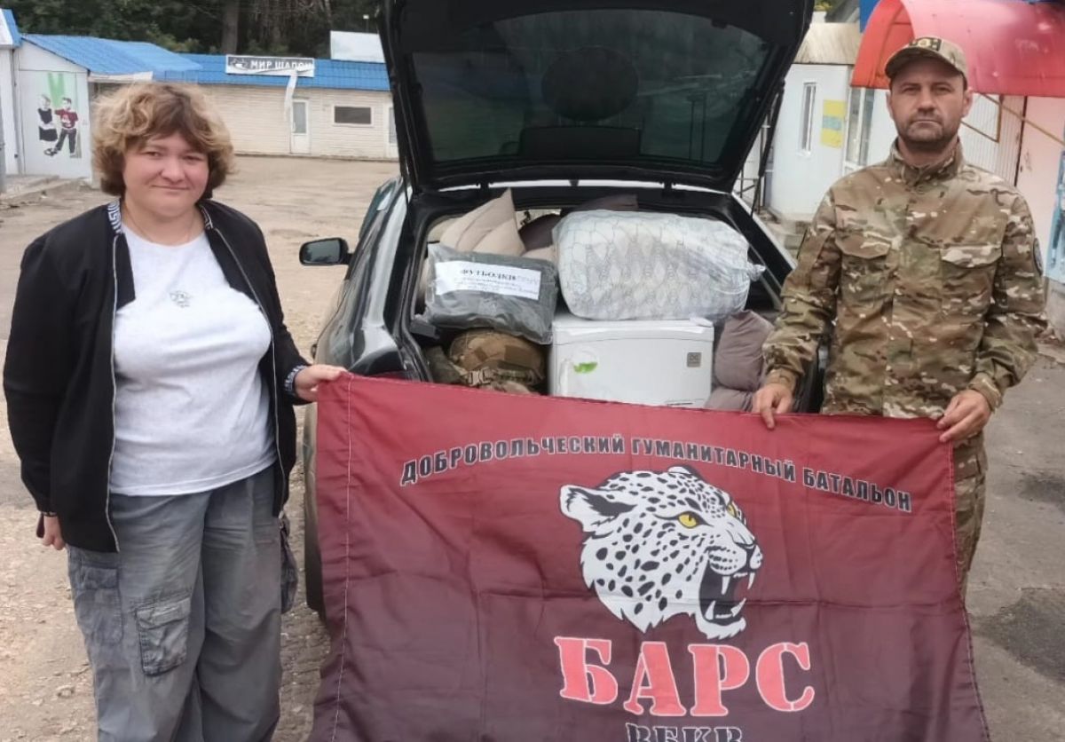 Чернские добровольцы отвезли гуманитарный груз военнослужащим Чернские добровольцы отвезли гуманитарный груз военнослужащим