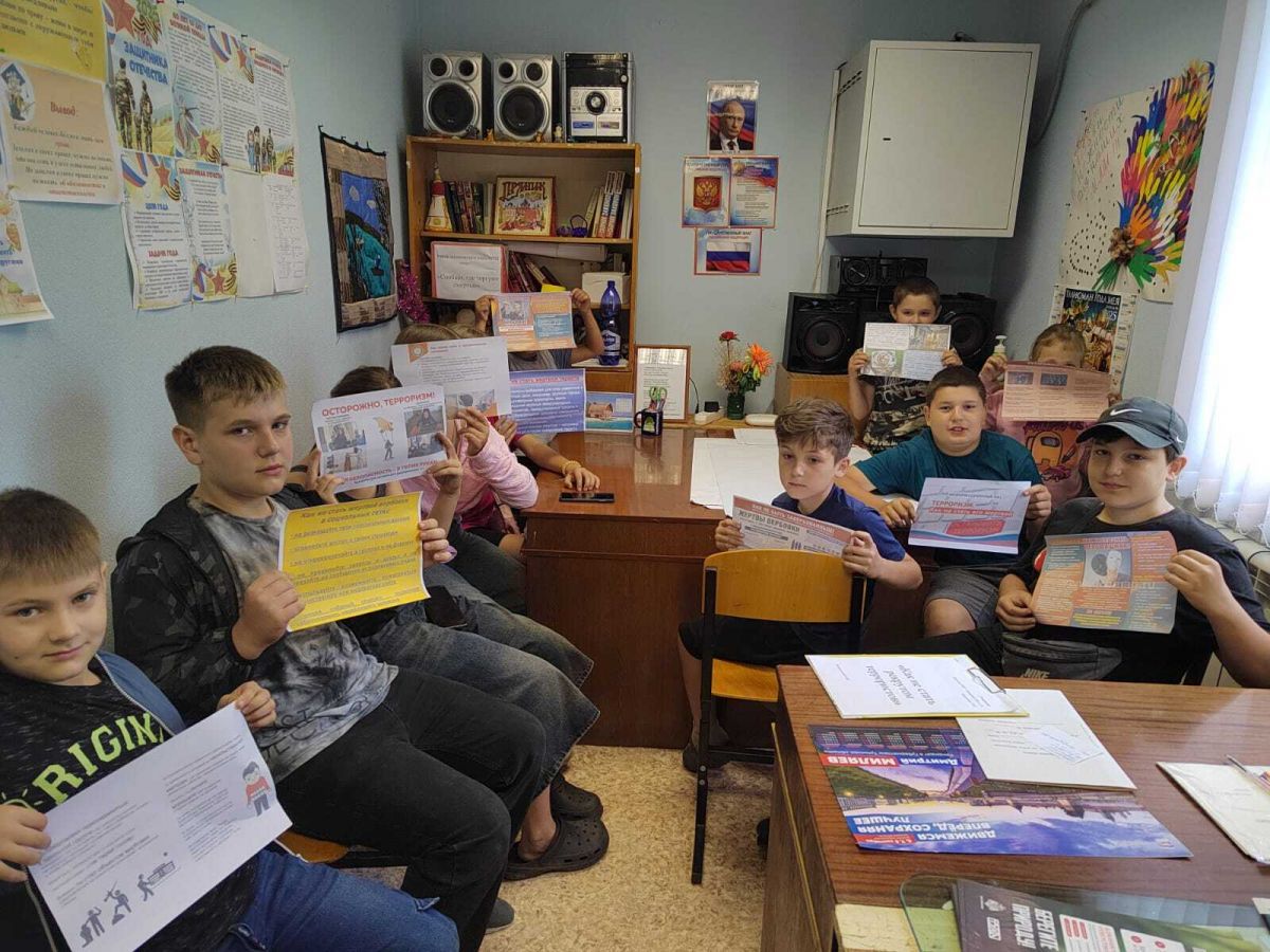 В Чернском районе прошла беседа о терроризме В Чернском районе прошла беседа о терроризме