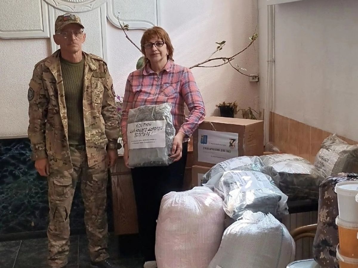 Чернские волонтеры поддерживают бойцов на передовой Чернские волонтеры поддерживают бойцов на передовой