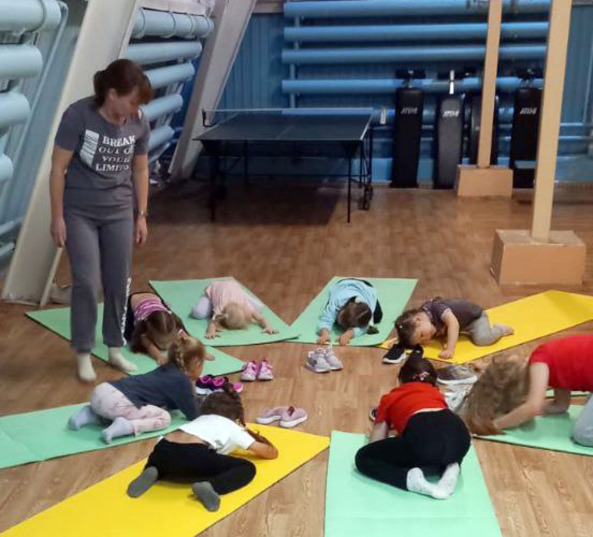 В Черни проходят спортивные занятия для детей