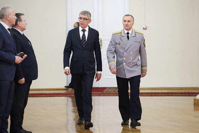 Дмитрий Миляев – сотрудникам ФСБ: «Ваша работа направлена на обеспечение безопасности наших жителей, региона и страны в целом»