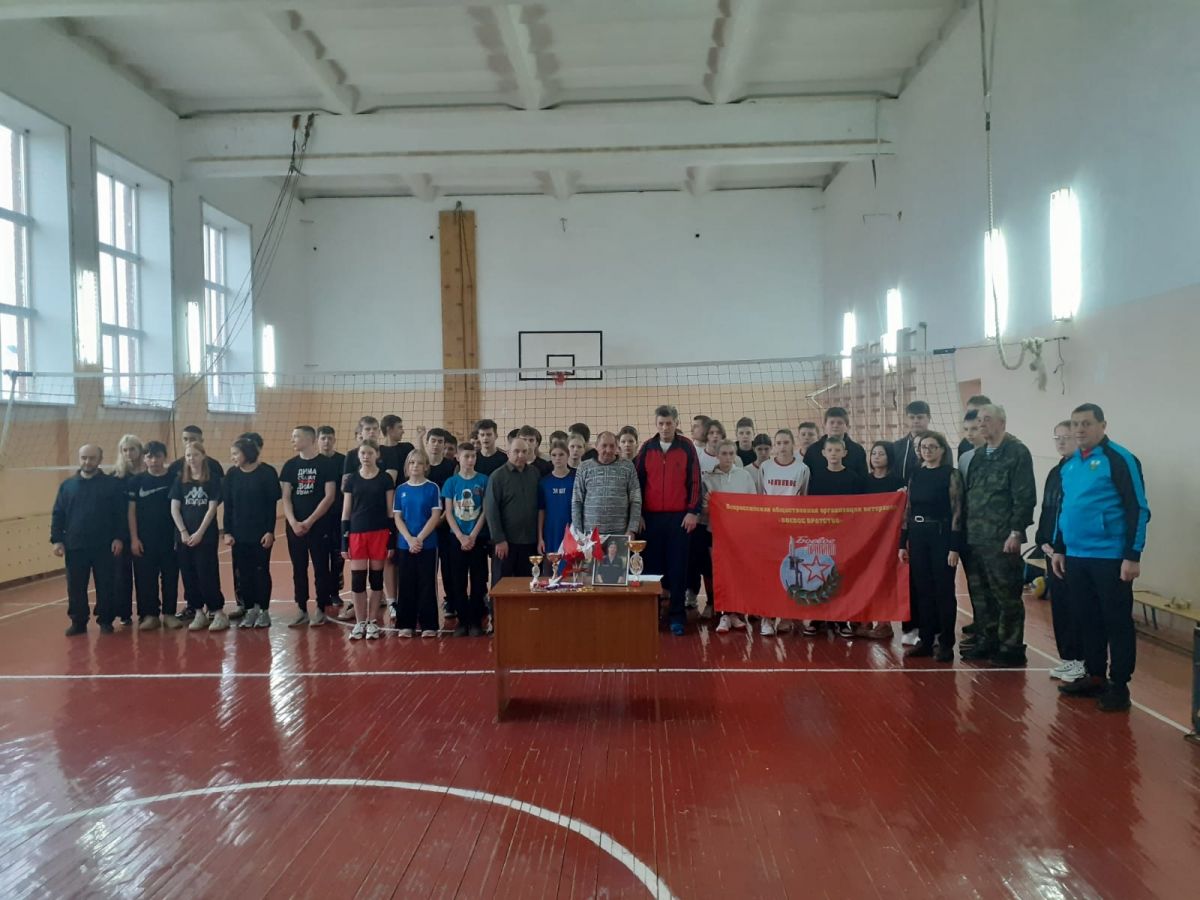 В Черском районе прошел волейбольный турнир памяти Сергея Красникова