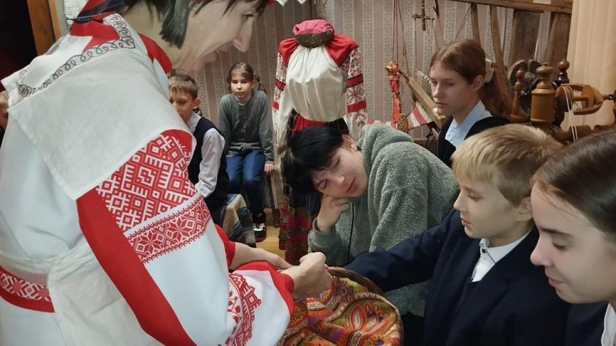 Чернский школьники побывали на музейном занятии