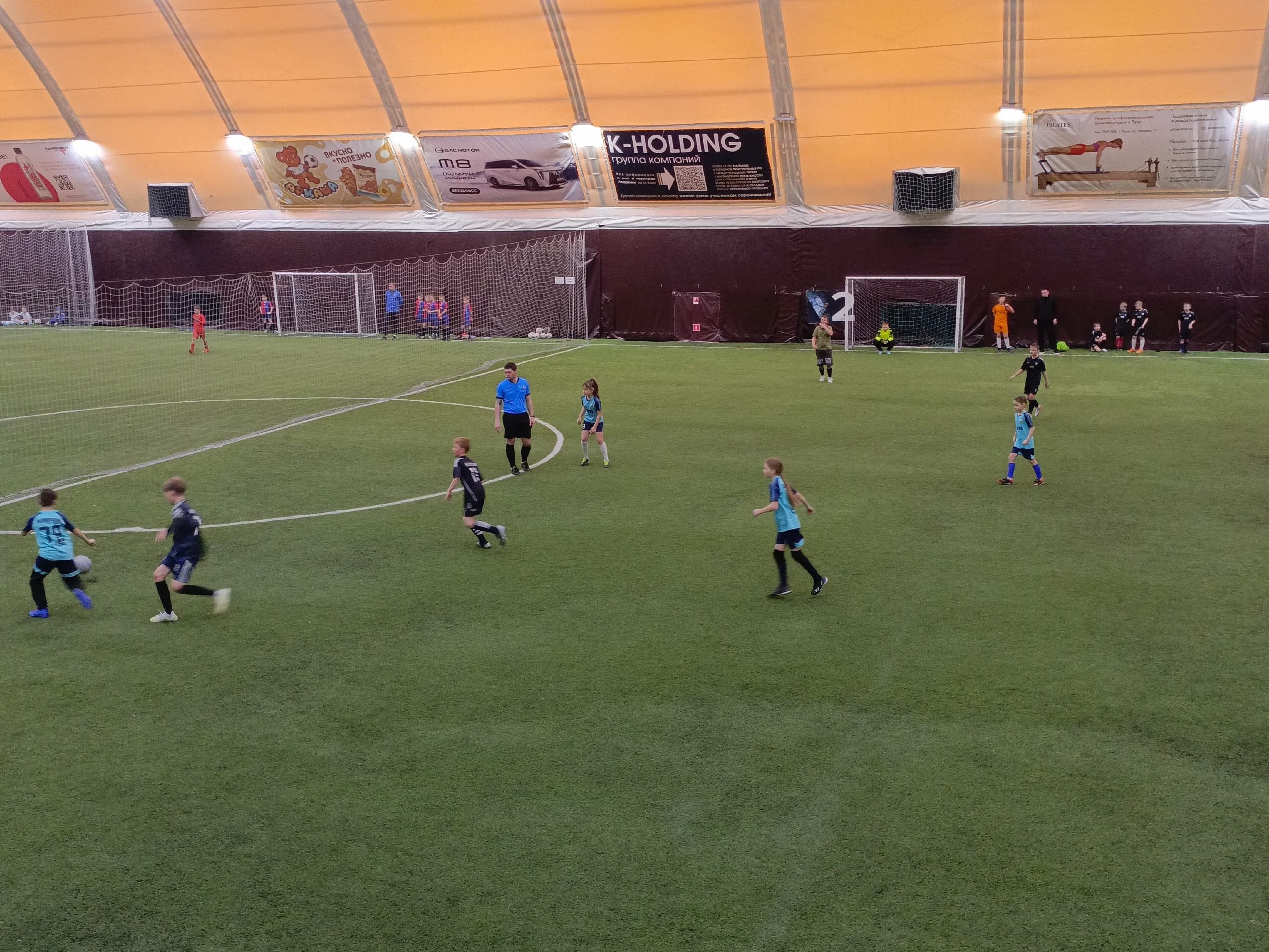 Юные футболисты из Черни принимают участие в играх межрайонного тура