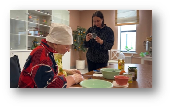 В Красивской «Заботе» создали  цифровой проект «От навыков к наследию»